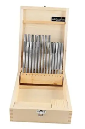 5500-sl00 Accusize Co. Ltd. 26 Pc H.s.s. Chucking Reamer Set Letter Size A To Z