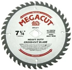 Sb67064 Alfa Tools 7-1/4x24t Heavy Duty Combined Carbide Tipped Saw Blade