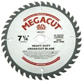 Sb67066 Alfa Tools 10 X60t Heavy Duty Cross Cut Carbide Tipped Saw Blade