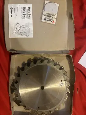 Dado8 Amana Amanda Tools Inch 24 Tooth Carbide Saw Blade Set
