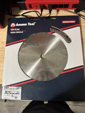 Mb14108 Amana Double Sided Melamine 14 Inch 108 Tooth Saw Blade