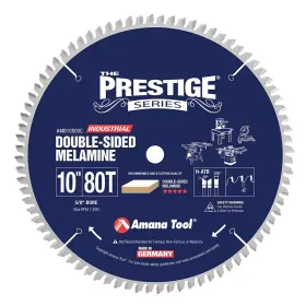 Mb10800c Amana Tool 738685010808 Carbide Tipped Double-face Melamine Saw Blade 10 Inch Dx80t
