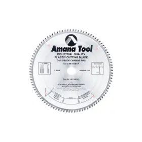 Lb12961 Amana Tool Carbide Tipped Non-melt Plastic 12 Inch Dia X 96t M-tcg -2 Deg 1 In