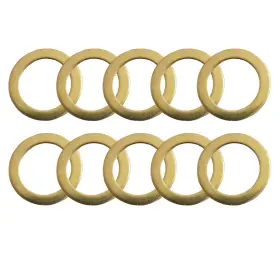 Bsb01221610x10 Antengdatool 10pcs Brass Saw Blade Bushings 7/8 Inch To 5/8 Adapter 1.0mm Thickness