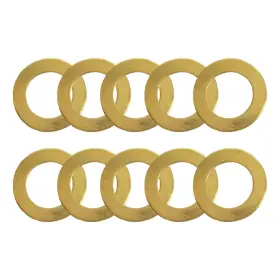 Bsb01251610x10 Antengdatool 10pcs Saw Blade Bushings - 1 Inch To 5/8 Brass Ring Adapter Thickness Of 1.0mm