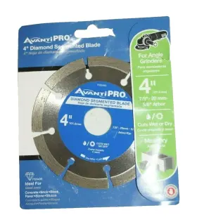 Avanti Pro 850650002547 4 Inch Segmented Diamond Blade Concrete Cutting For Angle Grinders