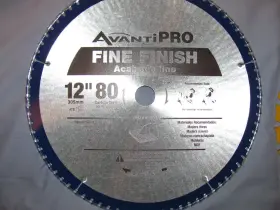 P1280x Avanti Pro New Fine Finish Saw Blade 12 Inch X 80-tooth