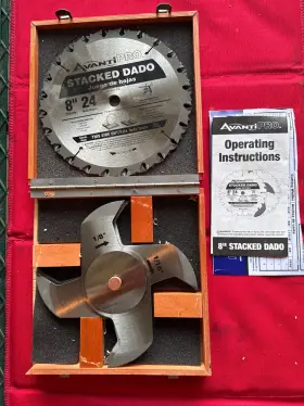 Wmp013587 Avanti Stacked Dado 8 Inch Blades