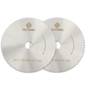 Baisiky 746030624534 Baiwen 2 Pack 3 Inch Hss Circular Saw Blade 72t For Wood Plastic Metal Tile C