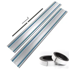 Barlezy B0dfcblnlv 194368-5 110 Track Saw Guide Rail Joining Set For Makita Includes 2x55