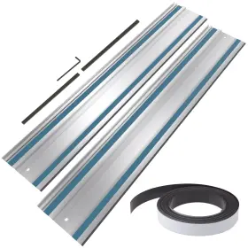Barlezy B0f2h8hh96 2pcs X 39 Track Saw Guide Rails Compatible Makita Includes 2