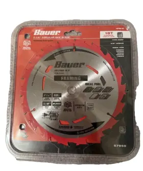 57590 Bauer 2 Circular Saw Blades