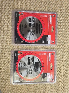 Bauer 792363570978 2 5 1/2 Inch 5.5 Circular Saw Blades 30t Carbide 10mm Arbor Size New