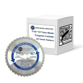 Benchmark Abrasives 752830532748 Tct 7 1/4 Inch Circular Saw Blade Tungsten Carbide Tippe