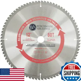 B075g3129d Benchmark Abrasives Tct 12 Inch Saw Blade Tungsten Carbide Tipped Circular B