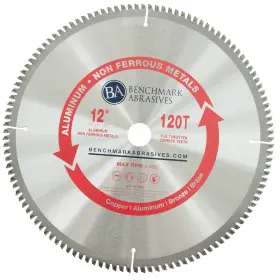 Bm-tca1200120t Benchmark Abrasives Tct 12 Inch Saw Blade Tungsten Carbide Tipped Circular With 5/8 Ar