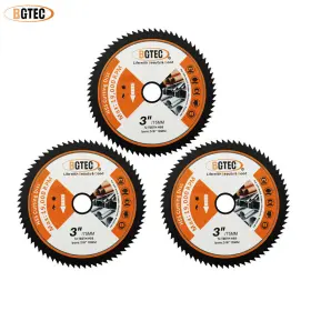 Coa010310 Bgtec 3pc/3in Diamond Saw Blade Circular Cutting Disc For Metal Aluminum Plastic Wood