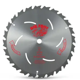 Bl-102524t Big Foot Tools 637827701058 24 Tooth Blade 10-1/4 Inch Silver