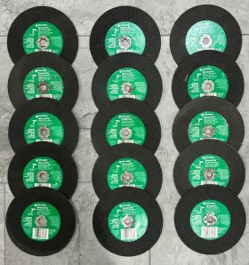 63-237 Black Decker And 7 Inch Masonry/tile Abrasive Blade With 5/8 Arbor Lot Of 15