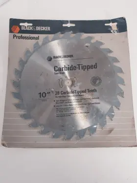 73-372 Black Decker New And Piranha 10 Inch X 28t Carbide-tipped Circular Saw Blade