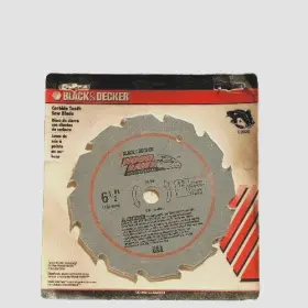 73-590 Black Decker And 6.5 Inch Wood Hawk Carbide Tooth Saw Blade #73-590 For C2020