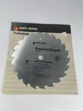 73-608 Black Decker New And Professional 8 Inch Chrome Saw Blade Framing 5/8