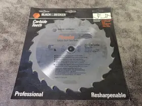 73-718 Black Decker New And Piranha 8 Inch X 22t Carbide Circular Saw Blade Bn7