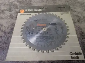73-756 Black Decker New And Piranha 6 1/2 Inch X 36t Carbide Circular Saw Blade Bn393