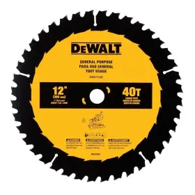 Dwa11240 Black & Decker Dewalt 12 Inch 40t General Purpose Saw Blade