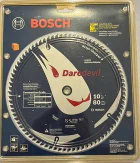 Dcb1080 Bosch 10 Inch 80 Tooth Edge Circular Saw Blade For Extra-fine Finish