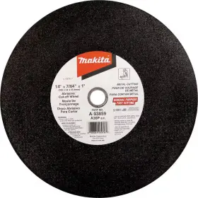 A938595 Branded 5 Pack Makita Chop Saw Metal 14-inch Cut-off Blade Cuts Steel Angle Iron