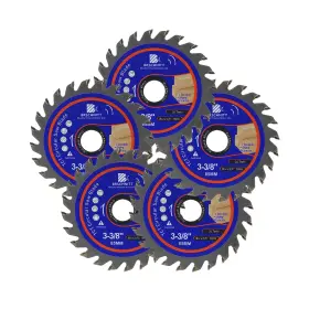Bco02085113r005 Brschnitt Carbide Tipped Teeth Compact Circular Saw Blade 24t 3 3/8 Inch 85mm Blue