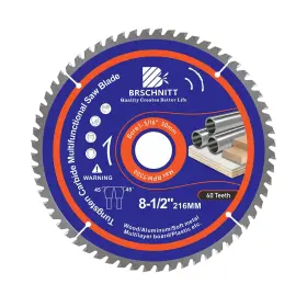 Bco06216105r Brschnitt Circular Saw Blade 8-1/2 In 60t With 30mm Arbor Carbide Tipped Teeth Tct Sa