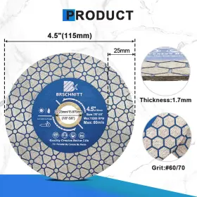 Bcs551051 Brschnitt Diamond Tile Grinder Blade Cutting Grinding Disc Porcelain 4.5ftft Ceramic