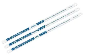 Century Drill & Tool 081838044336 04433 Cobalt Bi-metal Hacksaw Blade Set 3 Piece 12-inch