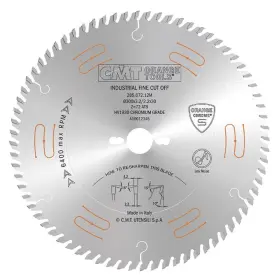 285.660.10m Cmt 019296053661 Orange Chrome Heavy-duty Crosscut Blade 10 X T60 Atb