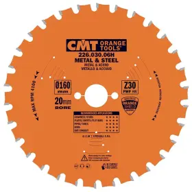 226.048.07 Cmt Industrial Dry Cut Steel Saw Blade 7-1/4-inch X 48 Teeth Tcg