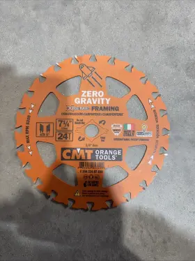 250.324.07 Cmt 7-1/4 Inch Zero Gravity Blade 10 Blades/pack