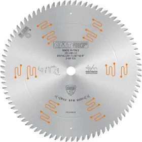 281.680.10 Cmt Orange Chrome Single Sided Laminate/melamine Blade 10 Inch X T80 Tcg