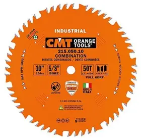 215.050.10 Cmt 664252000739 Industrial Combination Blade 10-inch X 50 Teeth 4atb 1tcg Grind W