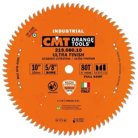 219.080.10 Cmt 664252000937 Industrial Sliding Compound Miter And Radial Saw Blade 10-inch X 80