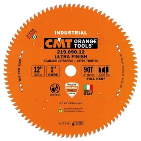 219.090.12 Cmt 664252000975 Industrial Sliding Compound Miter And Radial Saw Blade 12-inch X 90