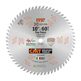 253.060.10 Cmt 664252007769 Itk Industrial Finish Sliding Compound Miter Saw Blade 10-inch X