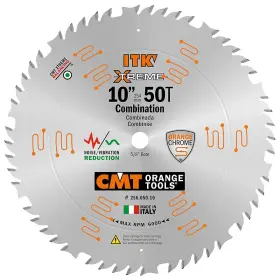 256.050.10 Cmt 664252007851 Itk Xtreme Industrial Combination Saw Blade 10-inch X 50 Teeth