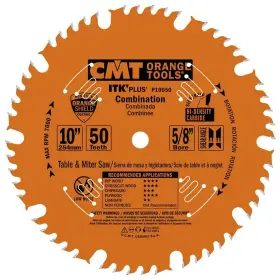 P10050 Cmt 664252032198 Itk Plus Combination Saw Blade 10 X 50 Teeth 1ftg 4atb With S
