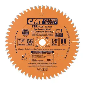 P07056n Cmt 664252040025 5/8 Inch Bore Itk Plus Non-ferrous Metal 7-1/4 X 56 Teeth
