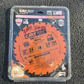 Cmt-p10024 Cmt P10024 Itk Plus 10-inch 24-teeth 5/8-inch-bore Circular Ripping Saw Blade