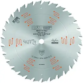 203.630.10 Cmt Orange Tools 664252047901 Chrome Glue Line Ripping Blade 10 Inch X T30 Tcg