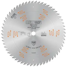 Cmt Orange Tools 664252048083 Chrome Heavy-duty Crosscutting Blade 10 Inch X T60 Atb D 254mm T