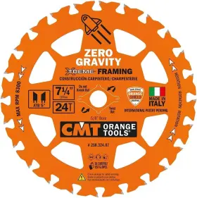 250.324.07 Cmt Orange Tools 664252057504 Tool Framing Zero Gravity 7-1/4 Inch X0.070 /0.048 X5/8